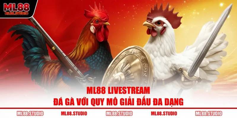ML88 livestream đá gà với quy mô giải đấu đa dạng 